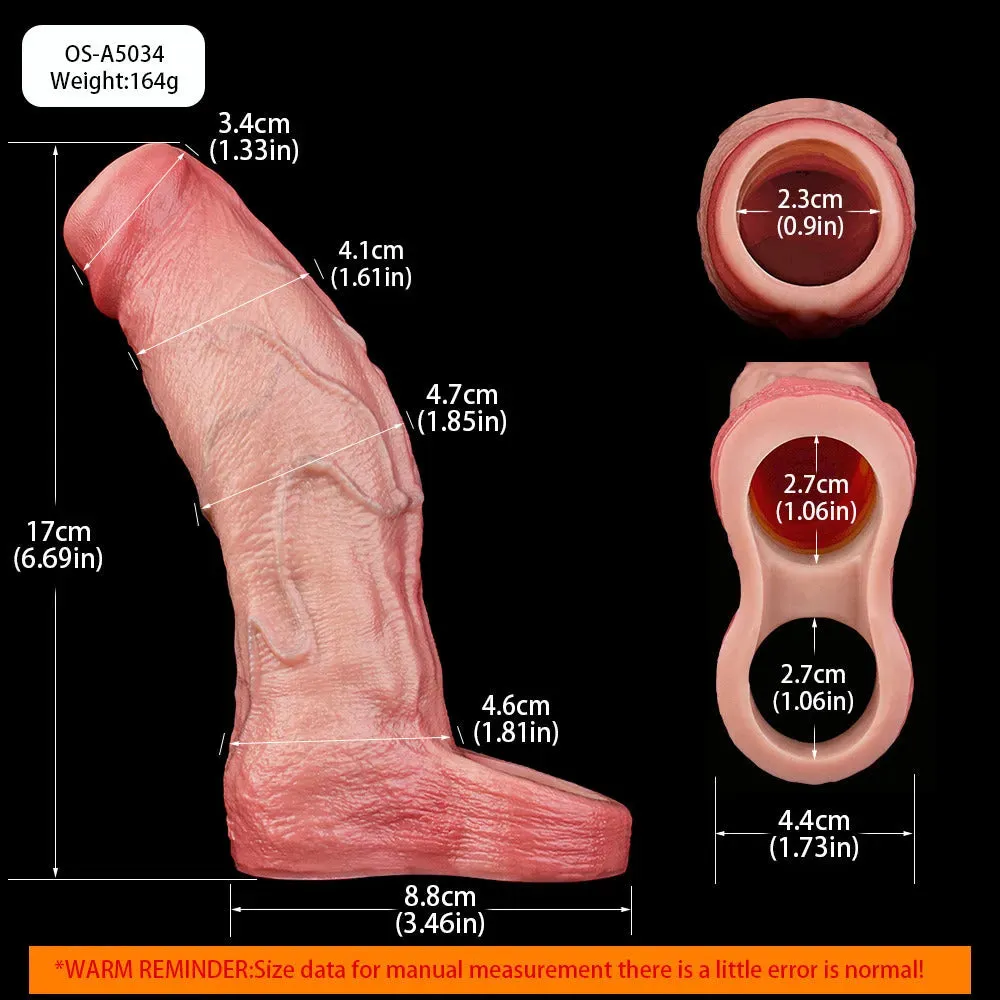 Xinghaoya Silicone Penis Sleeve Extension