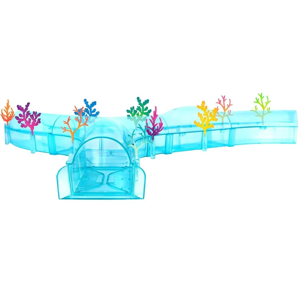 Zhu Zhu Z1013 Aquarium Coral Reef Tunnel Playset w/ Fish Included